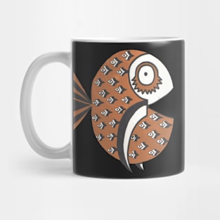 Retro Fish, Fanciest Fish with Fluttering Eyes! Mug